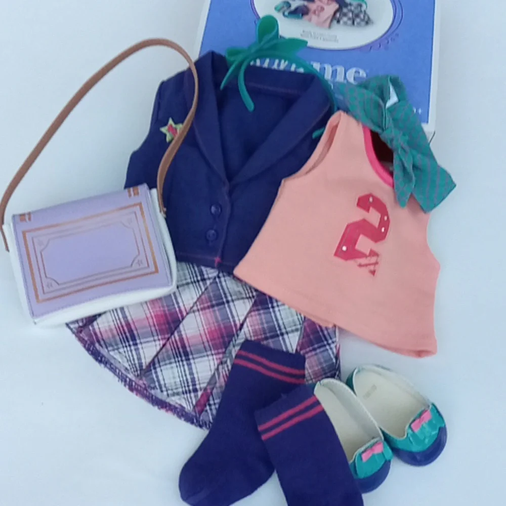 American Girl Ready To Learn Outfit - Picture 12 of 16